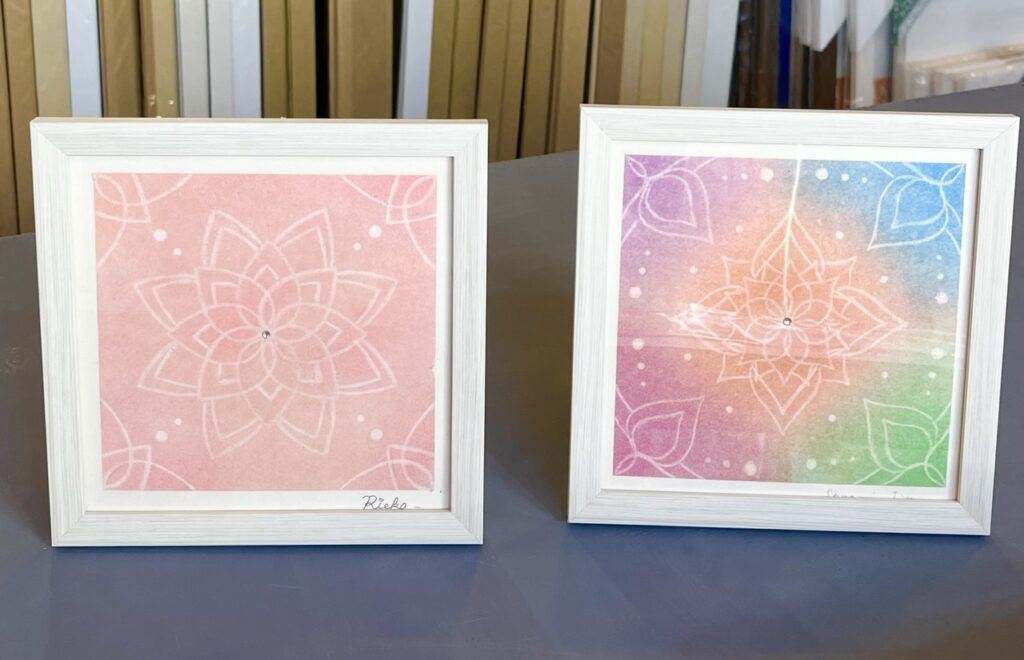 パステル曼荼羅アート教室 アートエイジさんで始まりました